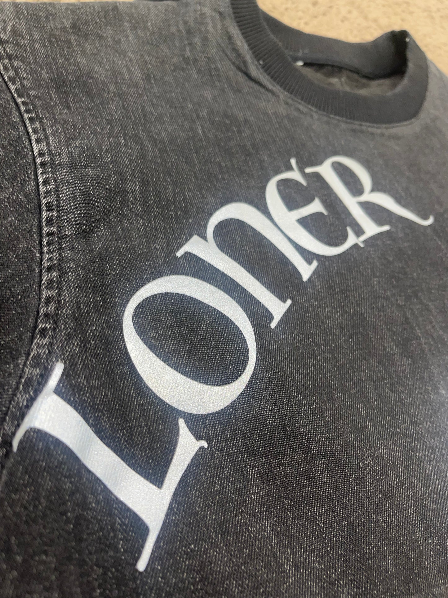 Loner Love Denim Tee